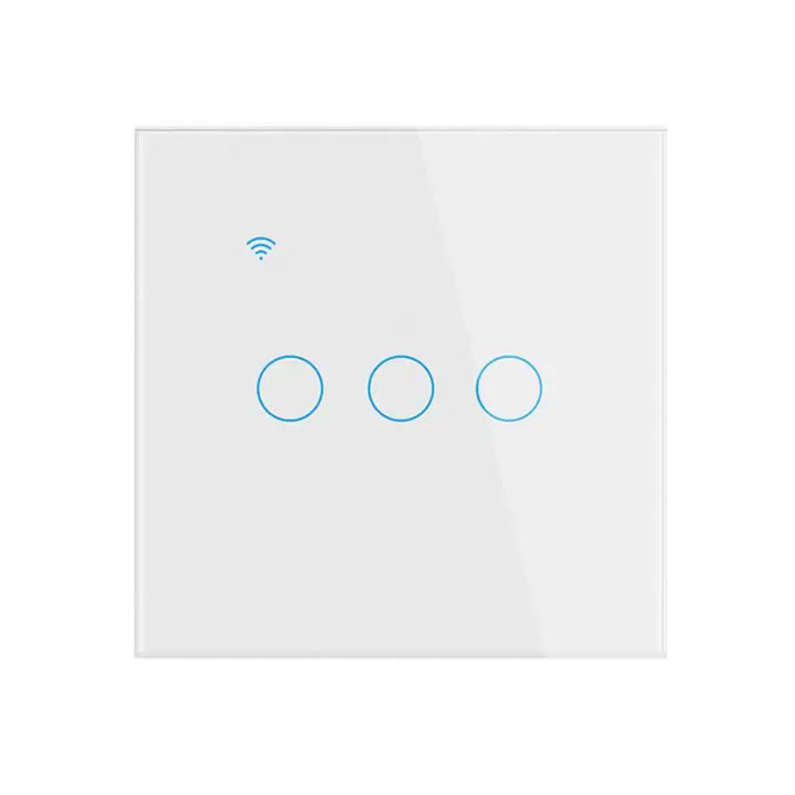 Interruptor de Luz Inteligente WiFi Tuya 1-4 Vias – Painel Tátil, Alexa/Google